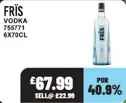 Bestway Fris vodka offer