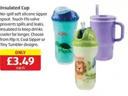 Aldi Nuby insulated cup offer