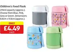 Aldi Children's Food Flask offer
