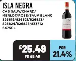Bestway Isla negra cab sauv/chard/merlot/rose/sauv blanc offer