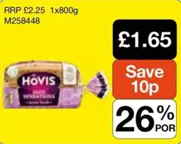 Booker Wholesale Hovis seed sensations offer