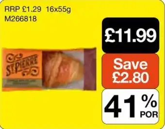 Booker Wholesale St pierre croissants offer