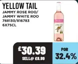 Bestway Yellow tail jammy rose roo offer