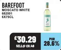 Bestway Barefoot moscato white offer