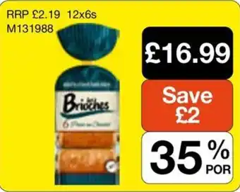 Booker Wholesale Brioche offer