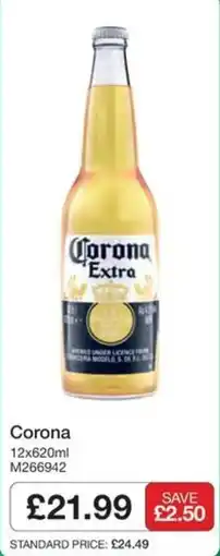 Booker Wholesale Corona Extra offer