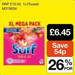 Booker Wholesale Surf tropical lily offer