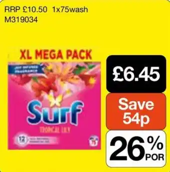 Booker Wholesale Surf tropical lily offer