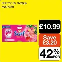 Booker Wholesale Surf offer