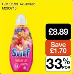 Booker Wholesale Surf tropical lily offer