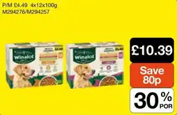 Booker Wholesale Winalot dog food offer