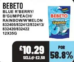 Bestway Bebeto crunchy offer