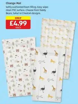 Aldi Change Mat offer