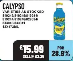 Bestway Calypso ocean blue lemonade offer
