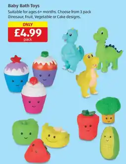 Aldi Baby Bath Toys offer