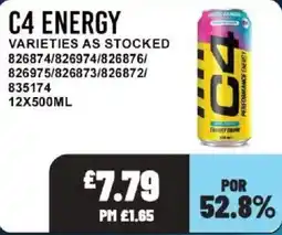 Bestway C4 energy offer