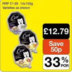Booker Wholesale Ceasar dog food offer