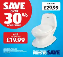 Aldi Nuby my real potty offer