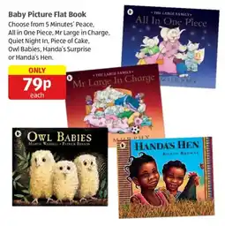 Aldi Baby Picture Flat Book offer