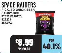 Bestway Space raiders pickled onion/beef/saucy bbq offer