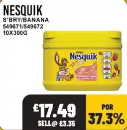 Bestway Nesquik s'bry/banana offer