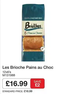 Booker Wholesale Les Brioche Pains au Choc offer