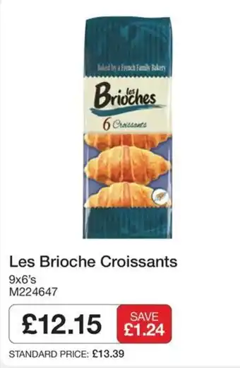 Booker Wholesale Les Brioche Croissants offer