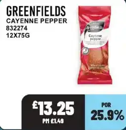 Bestway Greenfields cayenne pepper offer