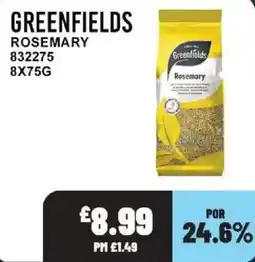 Bestway Greenfields rosemary offer