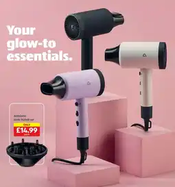 Aldi Ambiano ionic hairdryer offer