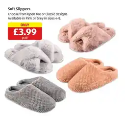 Aldi Soft Slippers offer