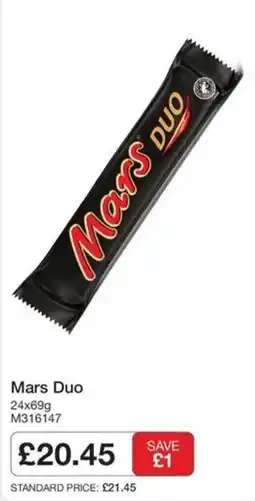Booker Wholesale Mars duo offer