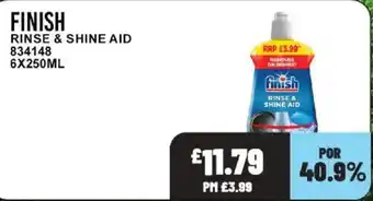 Bestway Finish rinse & shine aid offer
