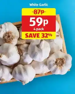 Aldi White Garlic offer