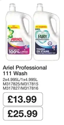 Booker Wholesale Ariel Professional 111 Wash offer