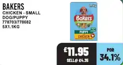Bestway Bakers chicken - small dog/puppy offer