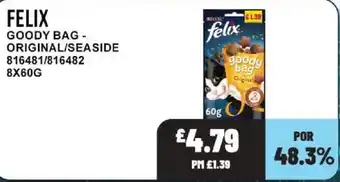 Bestway Felix goody bag offer