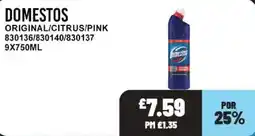 Bestway Domestos offer