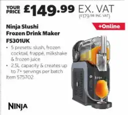 Costco Ninja Slushi Frozen Drink Maker offer