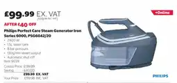 Costco Philips perfect care steam generator iron offer