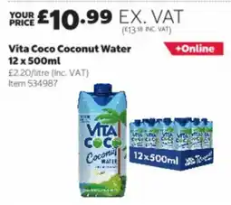 Costco Vita Coco Coconut Water offer