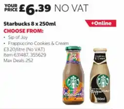 Costco Starbucks frappuccino offer
