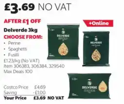 Costco Delverde offer