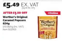 Costco Werther's Original Caramel Popcorn offer
