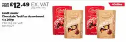 Costco Lindt Lindor Chocolate Truffles Assortment offer