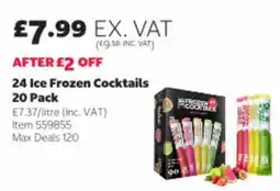 Costco Ice Frozen Cocktails offer