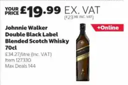Costco Johnnie Walker Double Black Label Blended Scotch Whisky offer
