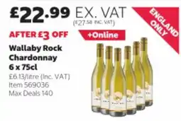 Costco Wallaby Rock Chardonnay offer