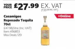 Costco Casamigos reposado tequila offer