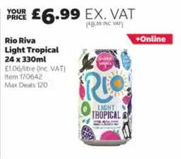Costco Rio Riva Light Tropical offer